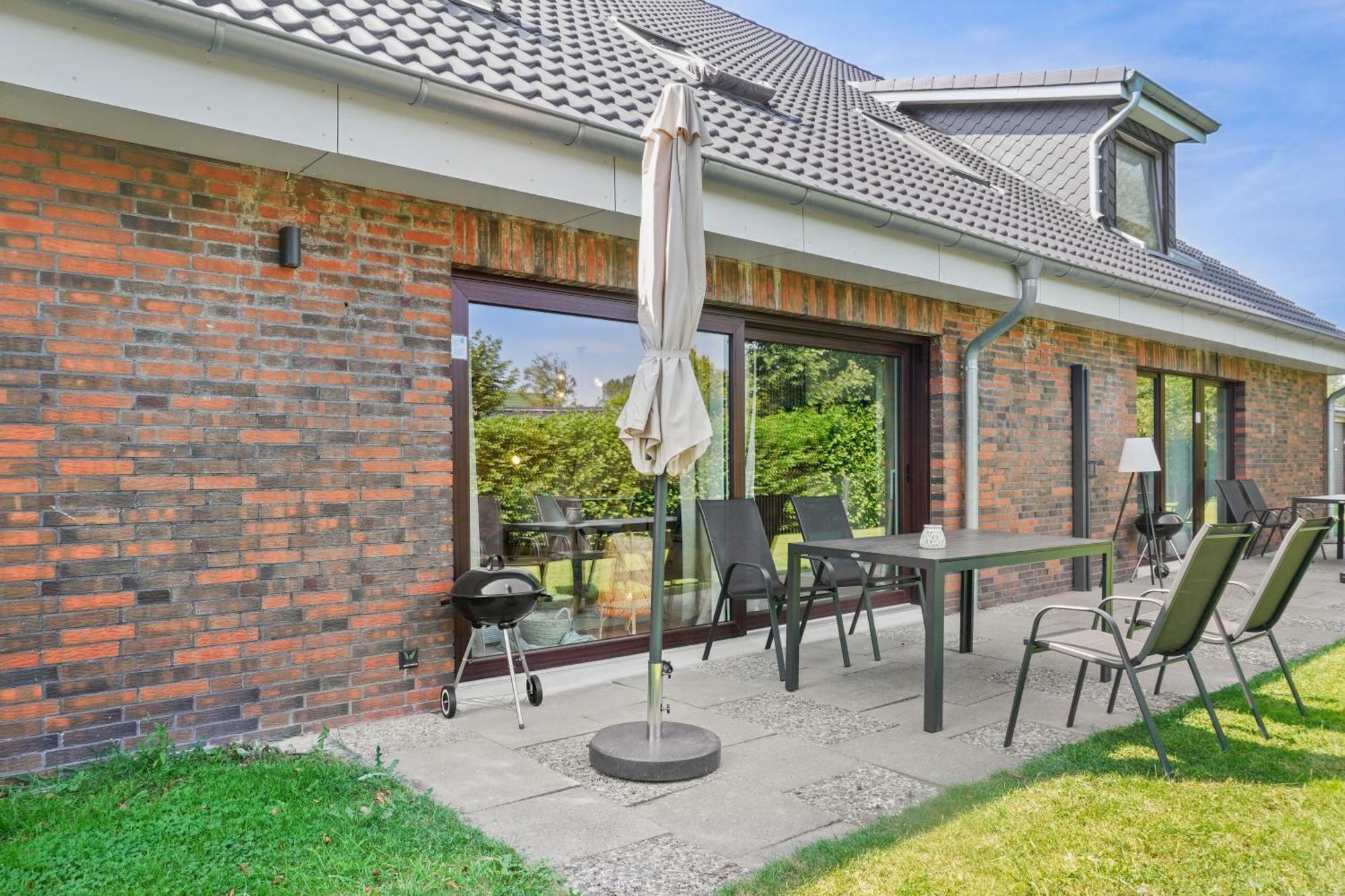 Moderne Kuestenhyggen Mit Garten&Parkplatz - Hermannliving Westerdeichstrich Exterior foto