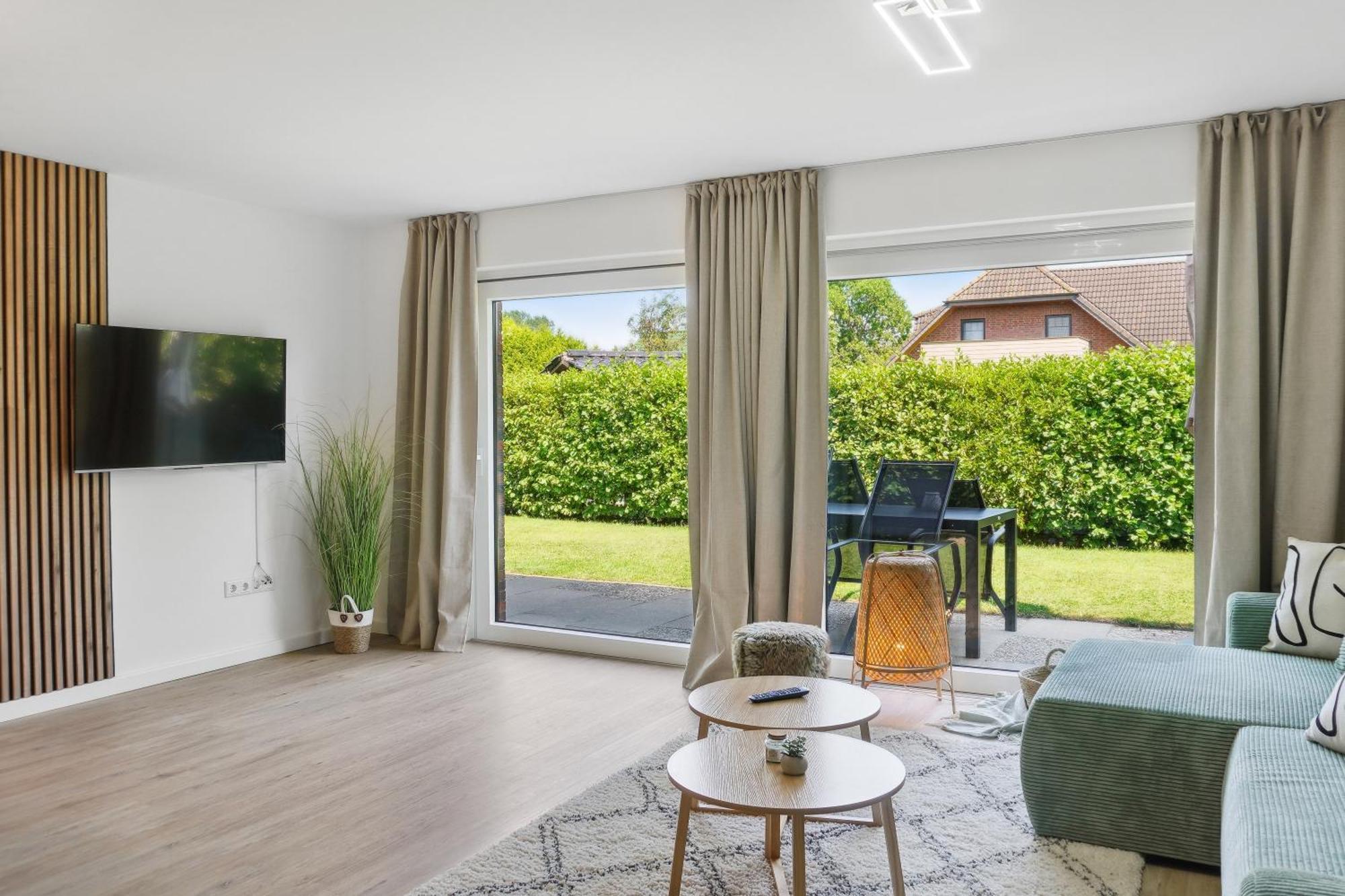 Moderne Kuestenhyggen Mit Garten&Parkplatz - Hermannliving Westerdeichstrich Exterior foto